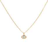 Collier en or mauvais œil